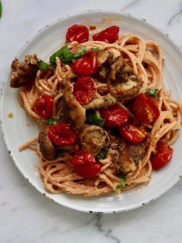 Creamy Spaghetti al Pomodoro