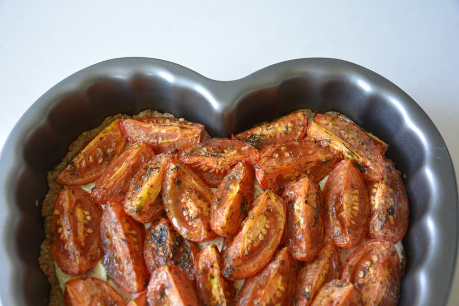 Dill and Roasted Tomato Tart
