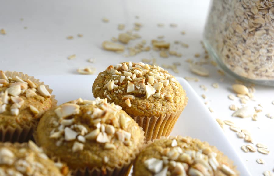 Whole Grain Citrus and Olive Oil Muffins 