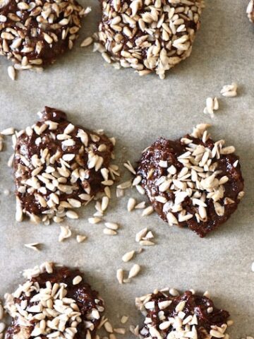 Double Chocolate Chunk Sunbutter Cookies-5